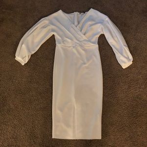 SHEIN White Dress - Size L - Never Been Worn
